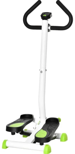 HOMCOM Steppmaschine grün Stahl B/H/L: ca. 44x108x55 cm