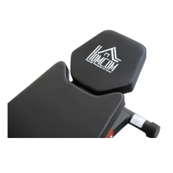 HOMCOM Trainingsbank schwarz Edelstahl B/H/T: ca. 64x85x146 cm
