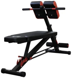 HOMCOM Trainingsbank schwarz Edelstahl B/H/T: ca. 64x85x146 cm