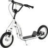 HOMCOM Tretroller weiß B/H/L: ca. 58x85x120 cm