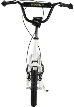 HOMCOM Tretroller weiß B/H/L: ca. 58x85x120 cm