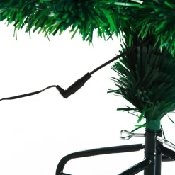 HOMCOM Weihnachtsbaum grün Metall H/D: ca. 150x60 cm