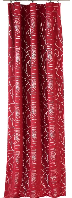 Home Essential Verdunklungsvorhang Roses rot B/L: ca. 140x245 cm