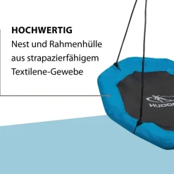 Hudora Nestschaukel Octagon 70 schwarz B/H/L: ca. 70x10x70 cm