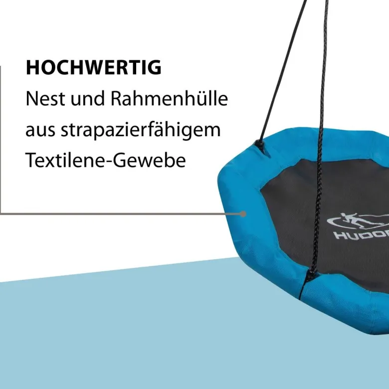 Hudora Nestschaukel Octagon 70 schwarz B/H/L: ca. 70x10x70 cm