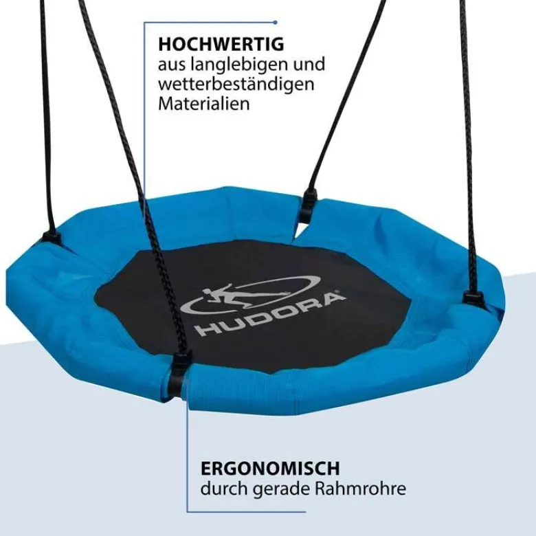 Hudora Nestschaukel Octagon 70 schwarz B/H/L: ca. 70x10x70 cm