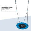 Hudora Nestschaukel Octagon 90 schwarz B/H/L: ca. 90x10x90 cm