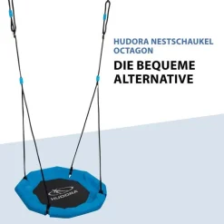 Hudora Nestschaukel Octagon 90 schwarz B/H/L: ca. 90x10x90 cm