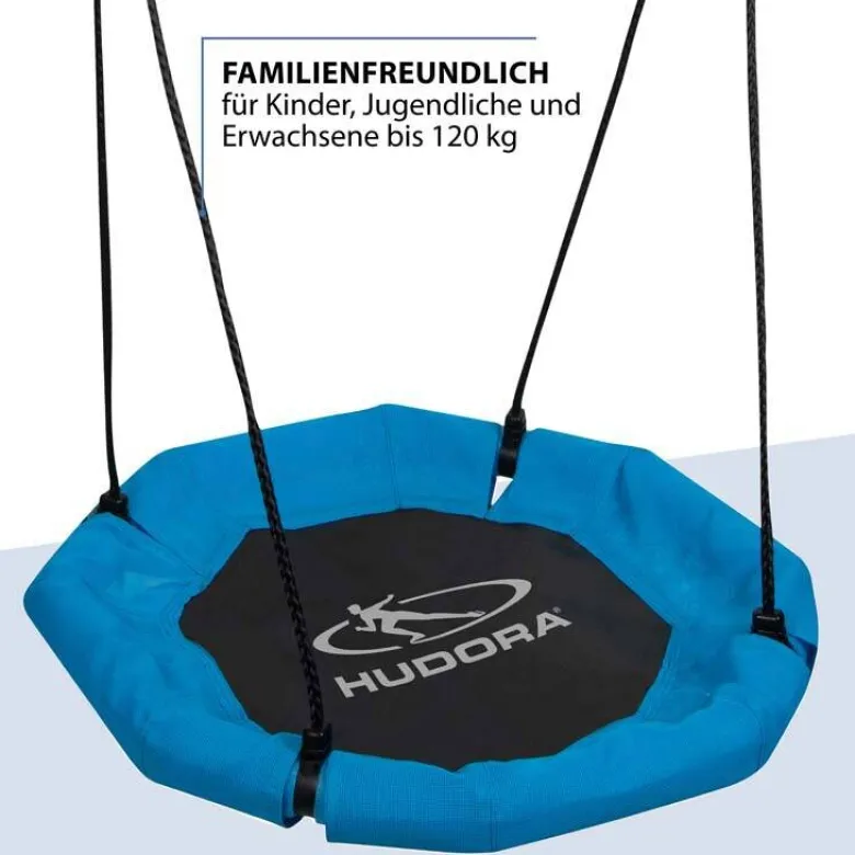Hudora Nestschaukel Octagon 90 schwarz B/H/L: ca. 90x10x90 cm