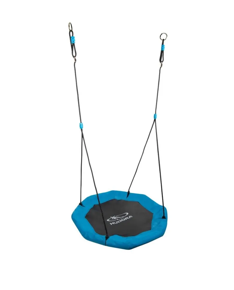 Hudora Nestschaukel Octagon 90 schwarz B/H/L: ca. 90x10x90 cm