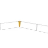 Innenecke weiß L/B/H: ca. 1x1x5,8 cm