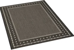 In-/Outdoor-Teppich Ambiente schwarz B/L: ca. 80x240 cm