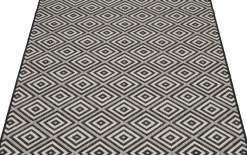 In-/Outdoor-Teppich Ambiente schwarz B/L: ca. 80x240 cm