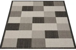 In-/Outdoor-Teppich Ambiente schwarz B/L: ca. 120x170 cm