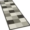 In-/Outdoor-Teppich Ambiente schwarz B/L: ca. 80x240 cm