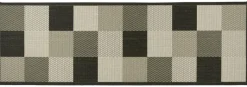 In-/Outdoor-Teppich Ambiente schwarz B/L: ca. 80x240 cm