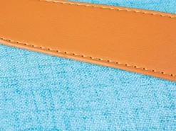 Inter Link Hocker Dilia hellblau MDF B/H/T: ca. 42x36x30 cm