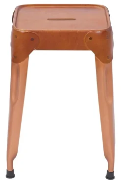 Inter Link Hocker Reema Kupfer Metall B/H/T: ca. 35x45x35 cm