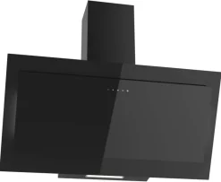 INTERPLAN Dunstabzugshaube Metro Black 90 schwarz B/H/T: ca. 90x75x33 cm