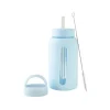 Isolierflasche blau Kunststoff