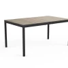 Jardin Gartentisch Porto schwarz Kunststoff B/H/L: ca. 90x75x190 cm