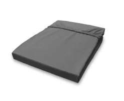 Jersey Spannbetttuch Graphit Baumwolle B/H/L: ca. 180x28x200 cm