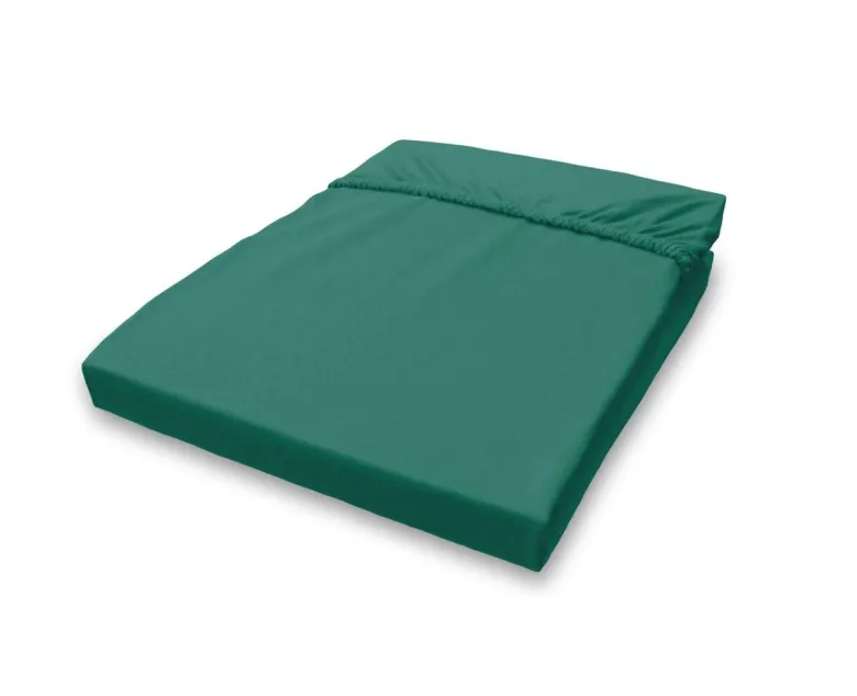 Jersey Spannbetttuch petrol Baumwolle B/H/L: ca. 150x28x200 cm