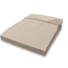 Jersey Spannbetttuch taupe Baumwolle B/H/L: ca. 100x28x200 cm