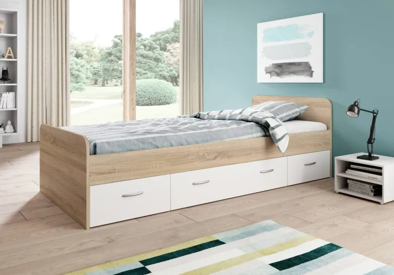 Jugendbett Eiche Sonoma Nachbildung