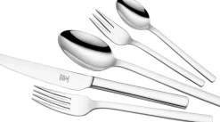 JUSTINUS Besteckset silber Edelstahl 30 tlg.