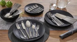 JUSTINUS Besteckset silber Edelstahl 30 tlg.