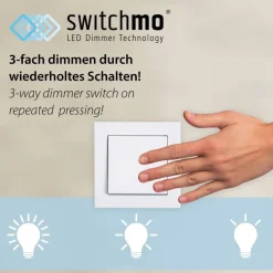Just Light LED-Deckenleuchte Mini-Ritus schwarz Metall H/L: ca. 7x120 cm 1 Brennstellen