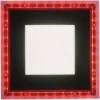 Just Light LED-Deckenleuchte 14510-18 schwarz Kunststoff B/H/L: ca. 20x5x20 cm