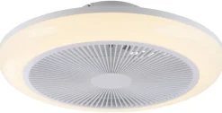 Just Light LED-Deckenventilator Brenda B/H/L: ca. 46x14x46 cm max. 22 W