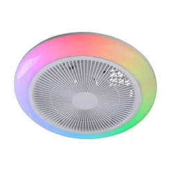 Just Light LED-Deckenventilator Brenda B/H/L: ca. 46x14x46 cm max. 22 W