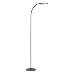 Just Light Stehlampe KELLY 14406-18 schwarz Kunststoff B/H/T: ca. 63x175x63 cm 1 Brennstellen