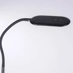 Just Light Stehlampe KELLY 14406-18 schwarz Kunststoff B/H/T: ca. 63x175x63 cm 1 Brennstellen