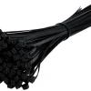 Kabelbinder schwarz 100 tlg.