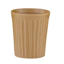 Kaffeebecher mehrfarbig Steinzeug B/H/L: ca. 7,2x8,1x7,2 cm