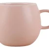 Kaffeebecher rosa Steinzeug