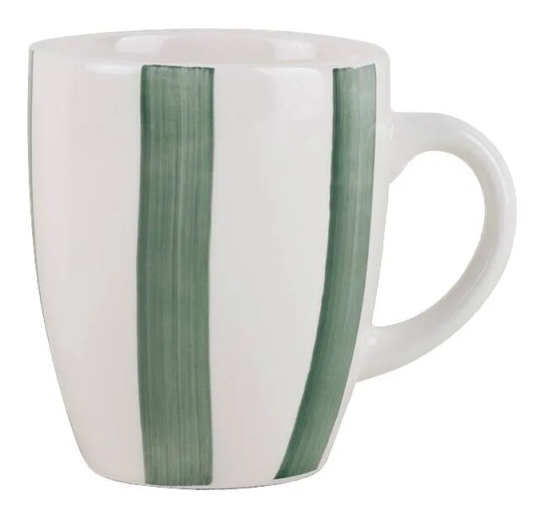 Kaffeebecher weiß Keramik