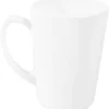 Kaffeebecher weiß Opal-Hartglas