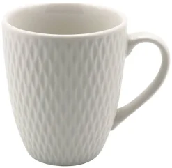 Kaffeebecher weiß Porzellan