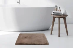 Kayoom Hochflorteppich Badematte Rabbit 225 sand B/H/L: ca. 40x3,5x60 cm
