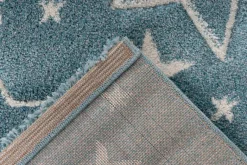 Kayoom Kurzflorteppich Australia - Tamworth blau B/H/L: ca. 80x1,6x150 cm