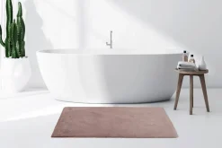 Kayoom Kurzflorteppich Badematte Rabbit Light 525 rosa B/H/L: ca. 70x2,4x130 cm