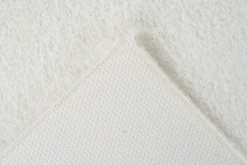Kayoom Kurzflorteppich Badematte Rabbit Light 625 weiß B/H/L: ca. 50x2,4x90 cm