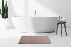 Kayoom Kurzflorteppich Badematte Rabbit Light 525 rosa B/H/L: ca. 65x2,4x100 cm