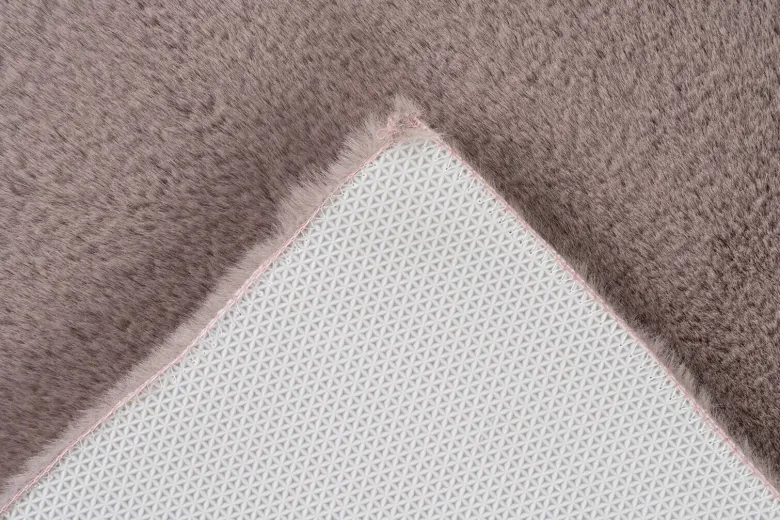 Kayoom Kurzflorteppich Badematte Rabbit Light 525 rosa B/H/L: ca. 65x2,4x100 cm
