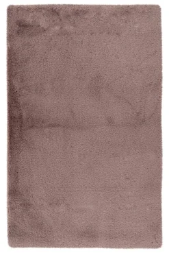 Kayoom Kurzflorteppich Badematte Rabbit Light 525 rosa B/H/L: ca. 65x2,4x100 cm